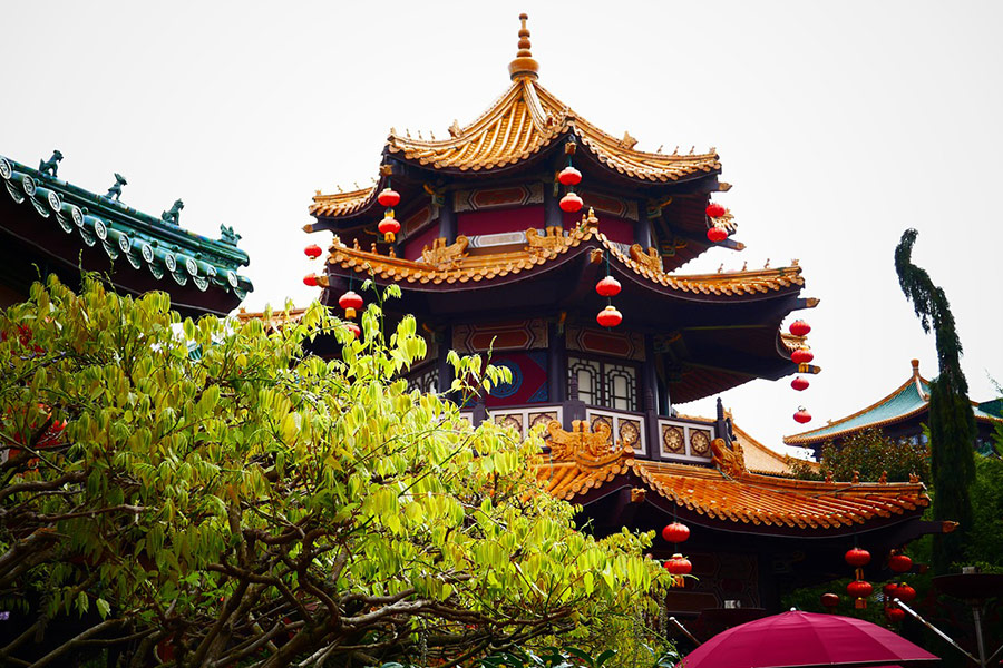 China Chinese hotelarchitectuur