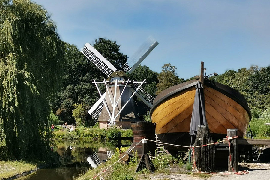 Niederländische Bootsmühle