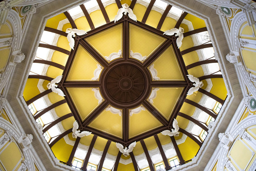 Paleis plafondarchitectuur