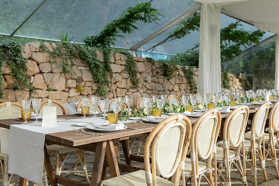 Table wedding celebration party