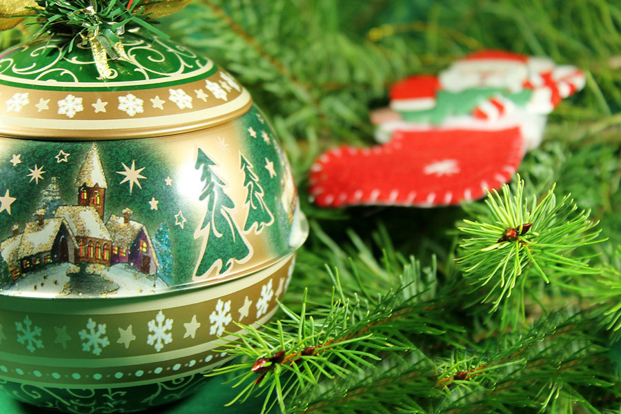 Christmas bullet fir tree