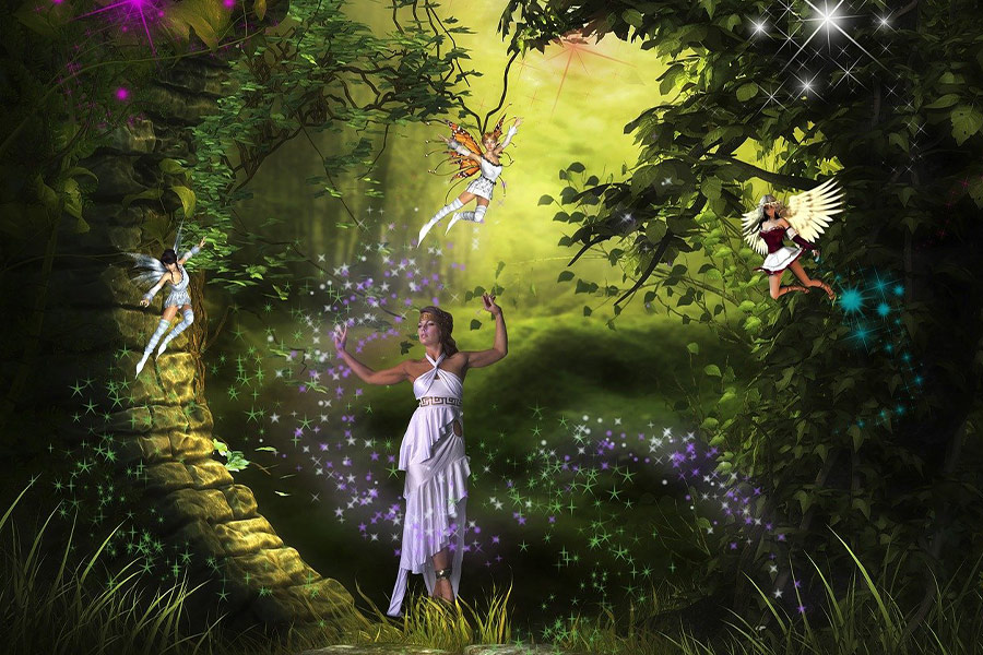 Fantasy fairy magic