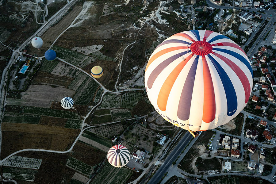Adventure balloons city