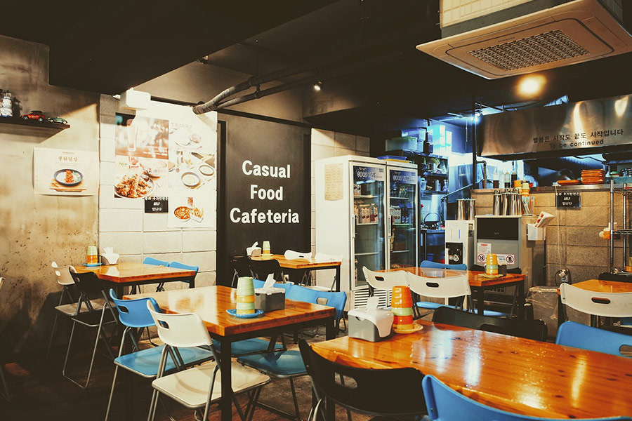 Interior design restaurant