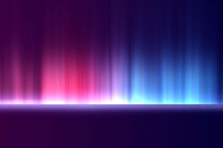 Abstract light glow