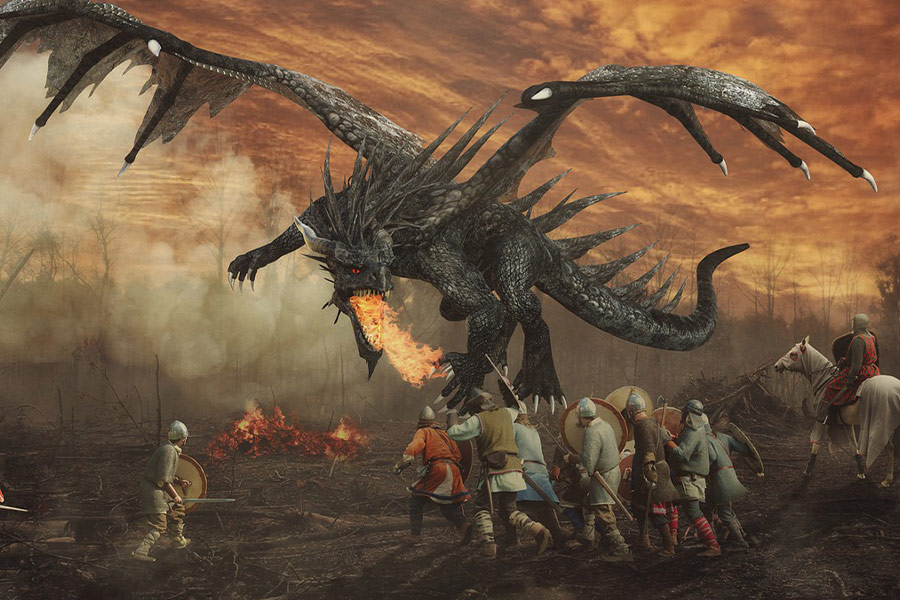 Dragon knights royalty