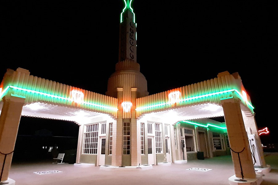 Route 66 interstate 40 route 83