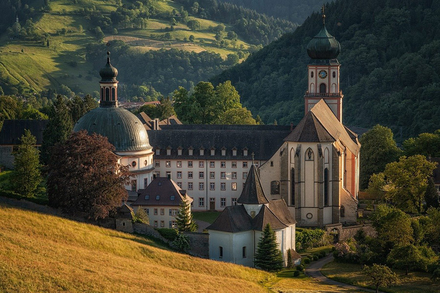 Nestled in the Münstertal is the monastery of St. Trudpert