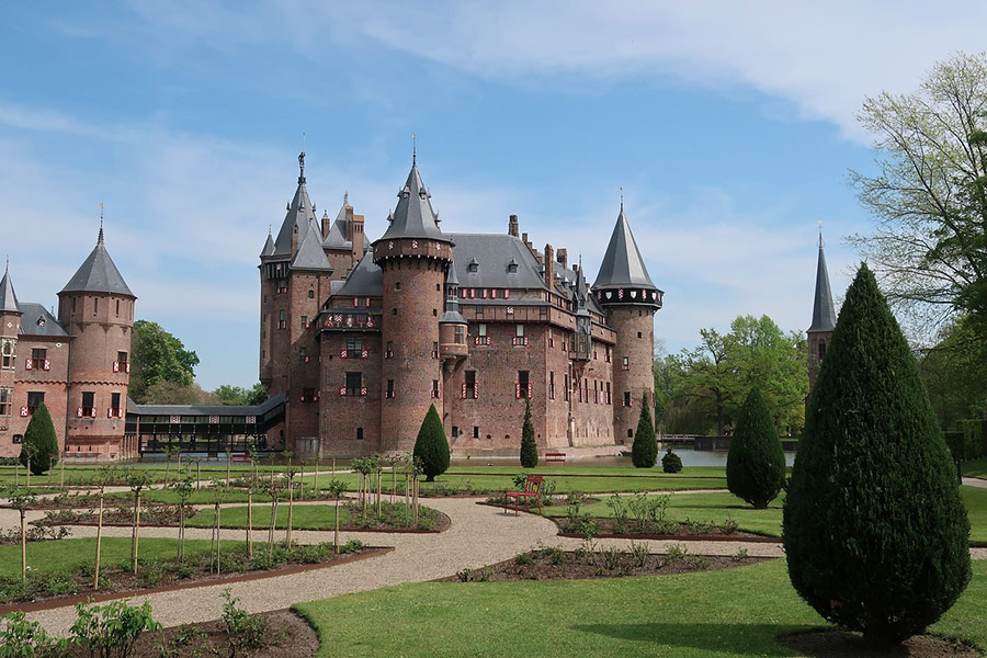 Castle De Haar in Haarzuilen Netherlands