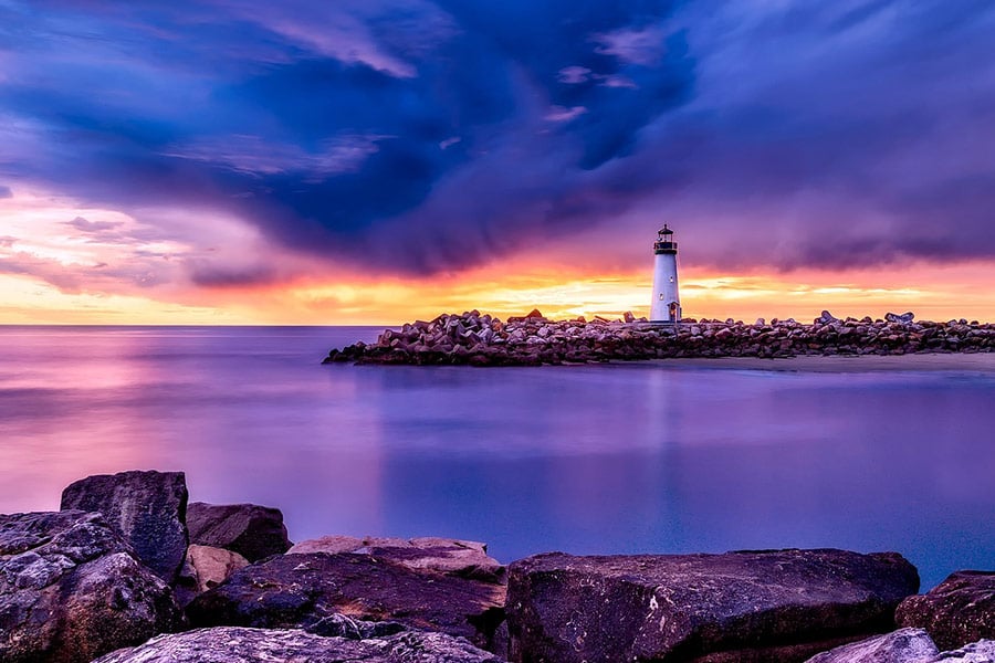 Santa Cruz lighthouse California