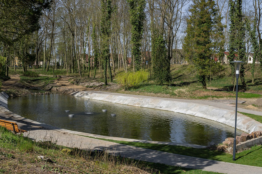 Fountain park Templin