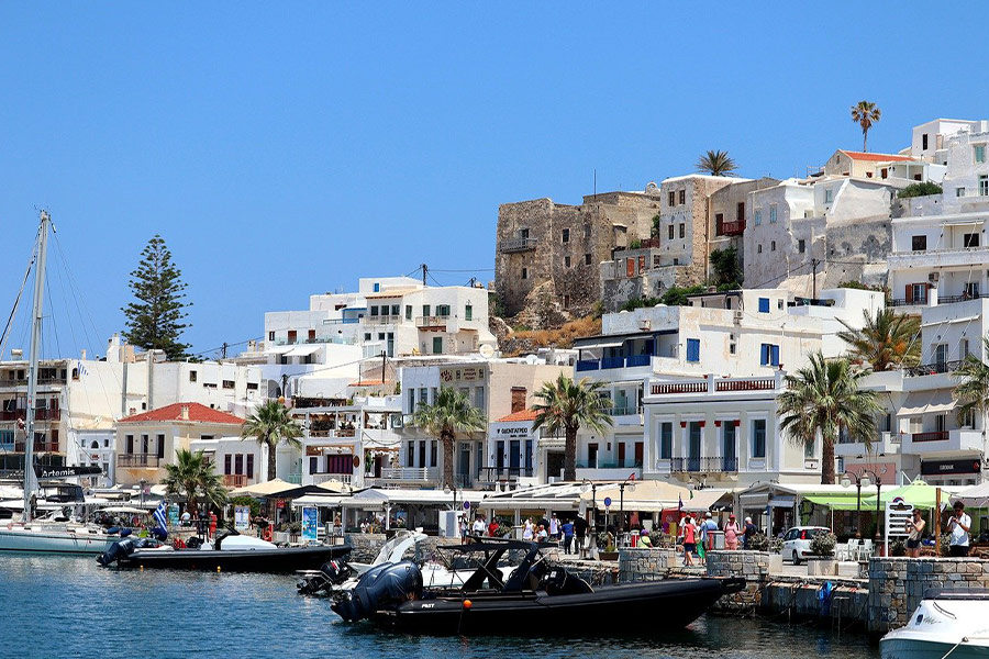 Naxos Greece port