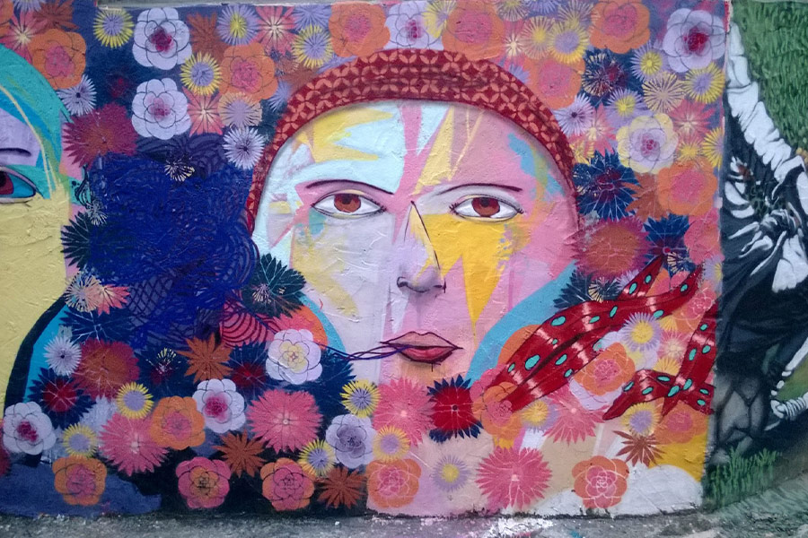 Street art intervention