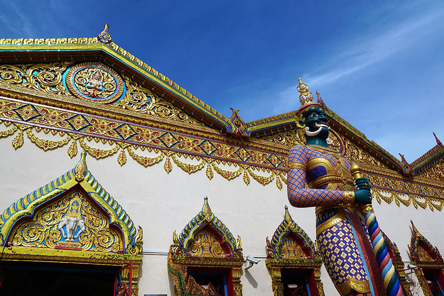 Buddha ornament art temple