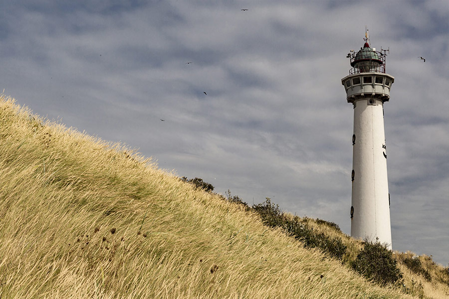 Lighthouse Netherlands sea coast