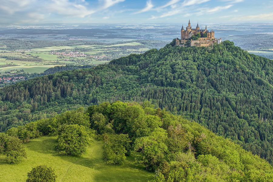 Hohenzollern panorama castle