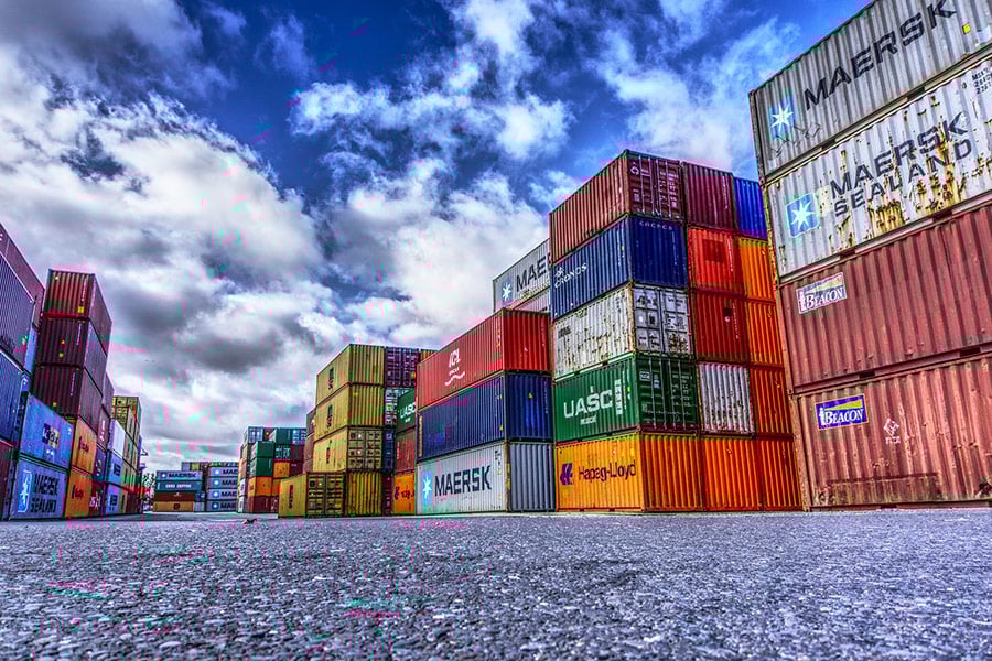 Container terminal port