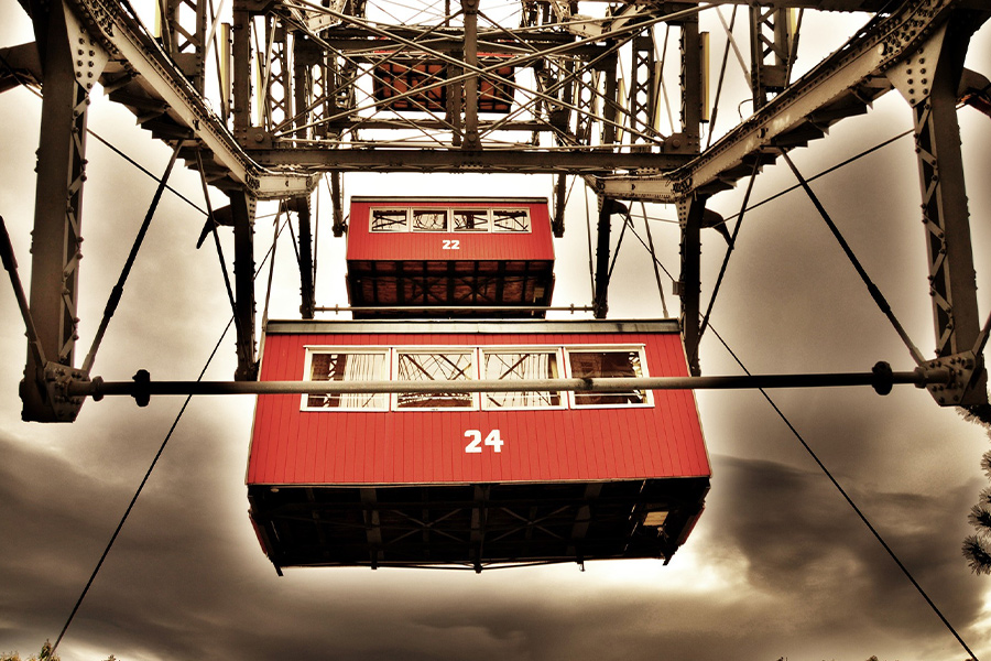 Structure ferris wheel
