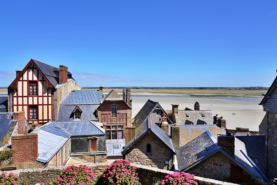 Mont Saint Michel village