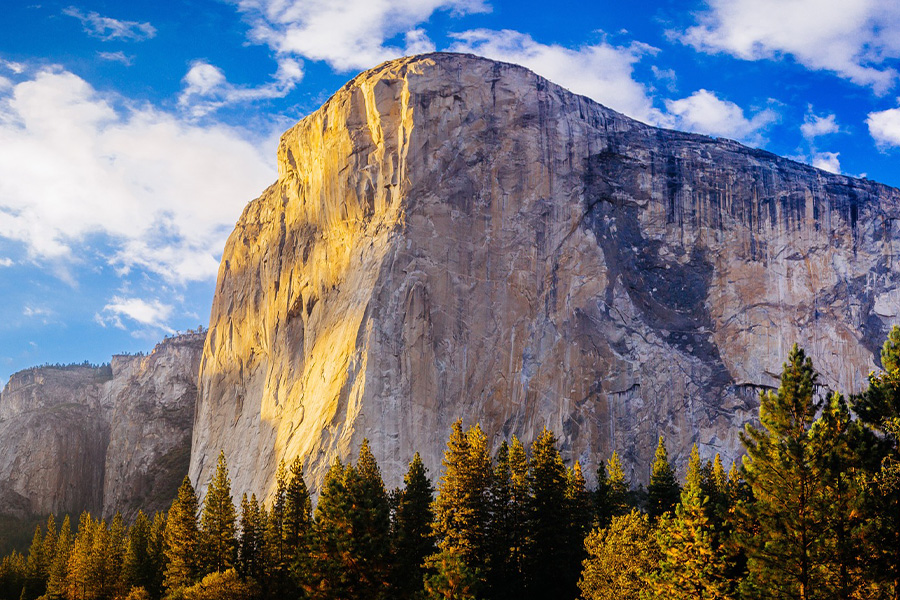 Rocky mountain cliff