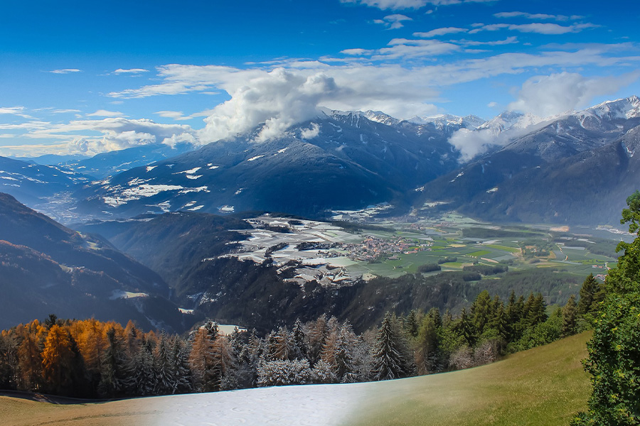 Beautiful landscape scenery