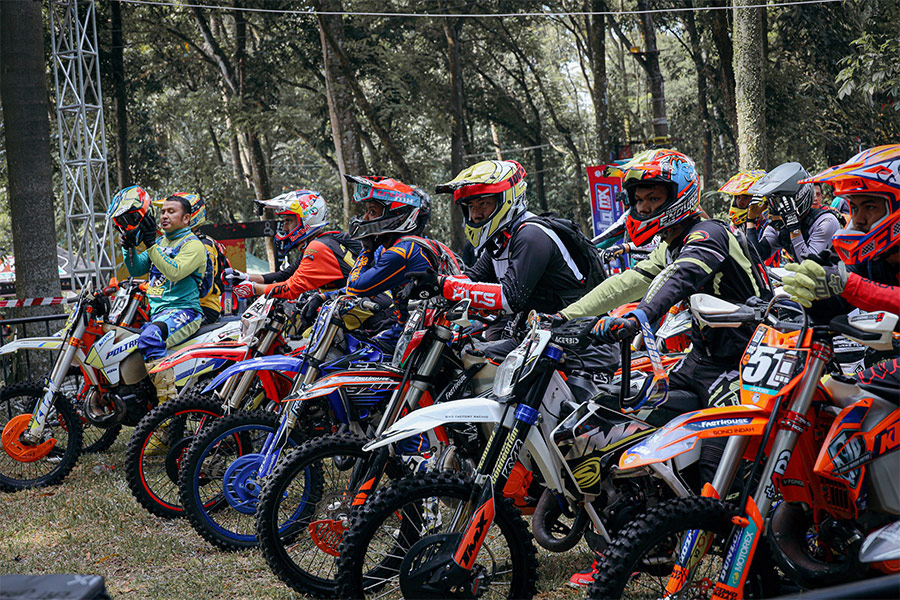 Motorcycles racing Jakarta