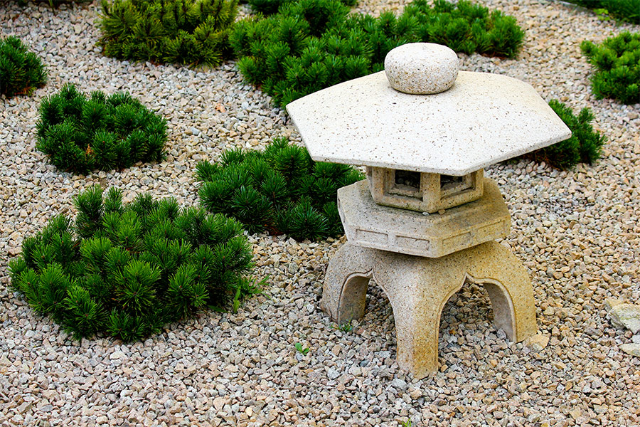 Japanese garden decoration