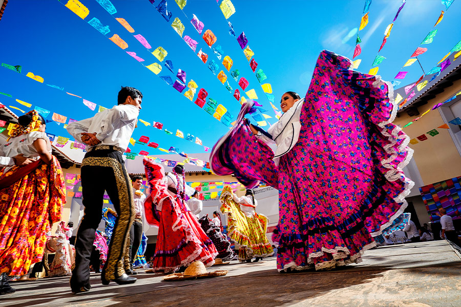 Puerto Vallarta Mexico folklore dancers