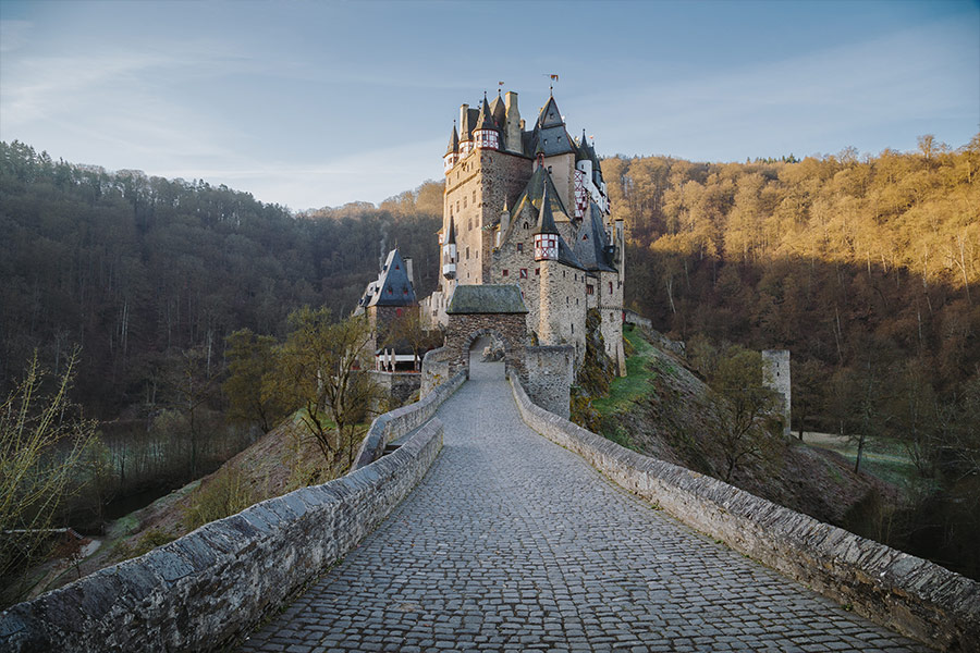Famost Eltz castle Wierschem Rheinland Pfalz Germany