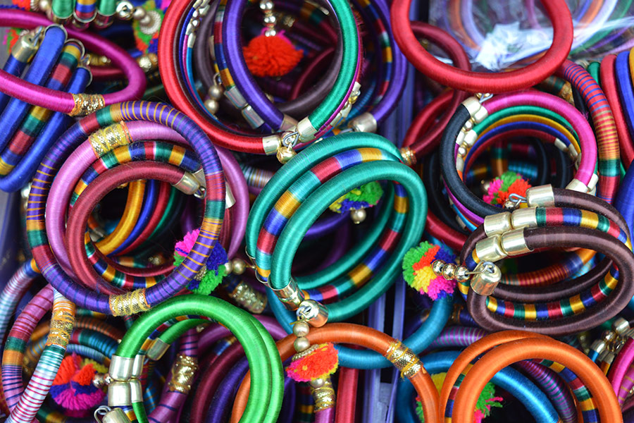 Assorted bangles fashion