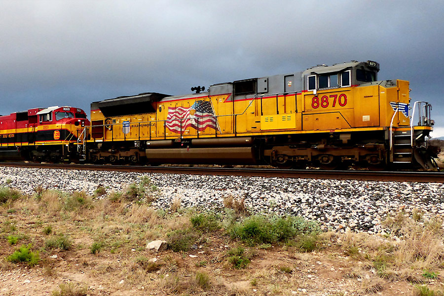 Transport train America