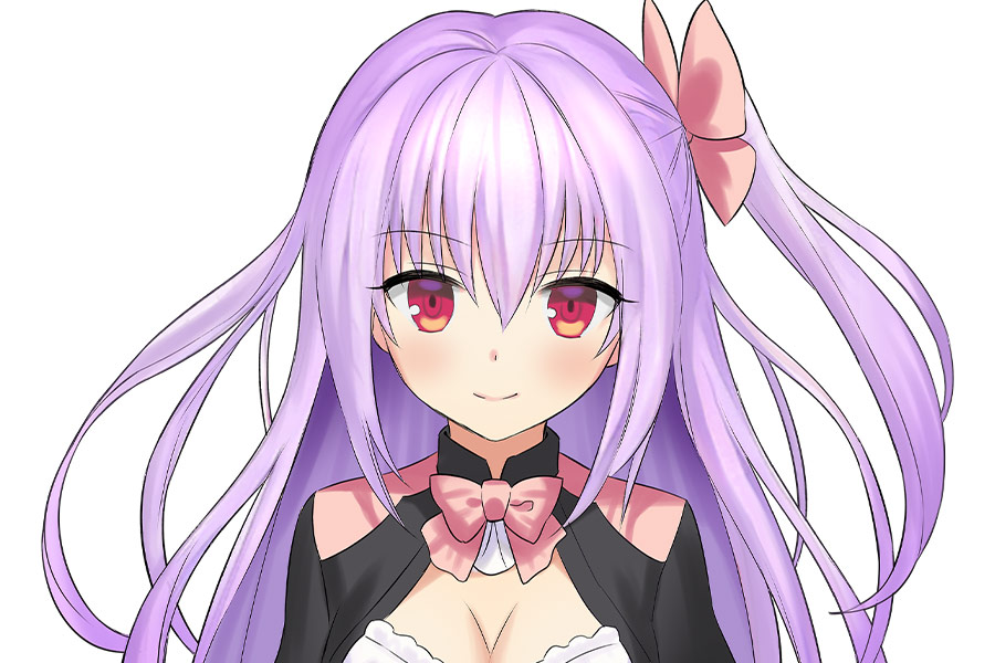 Moe character girl face