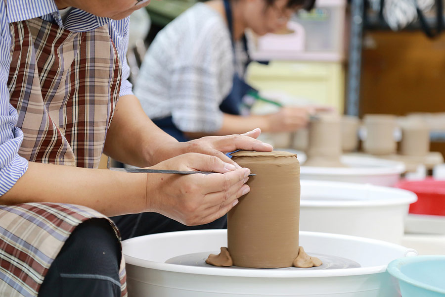 Pottery crafts work art