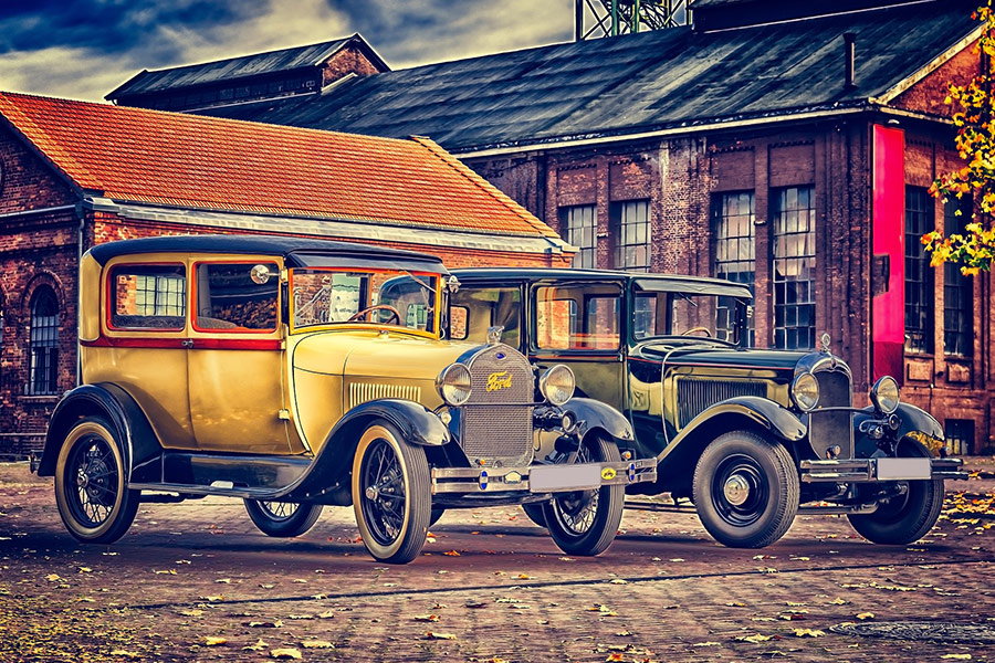 Antique cars ford