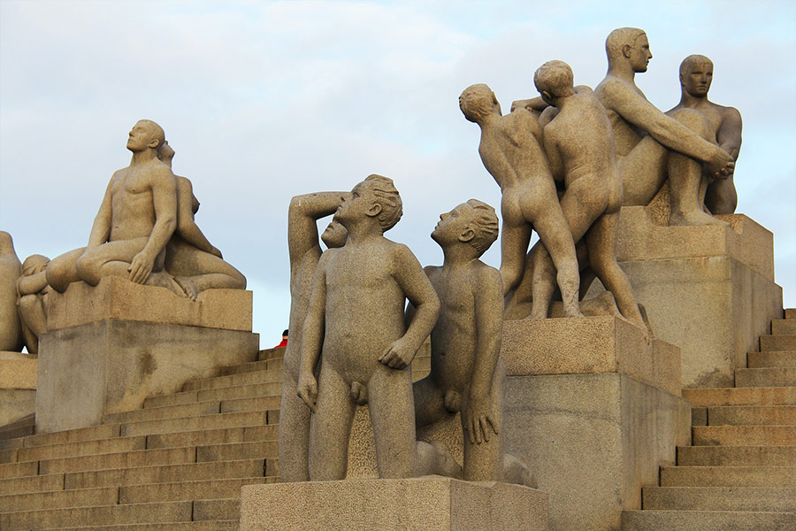 Sculpture Oslo Norway