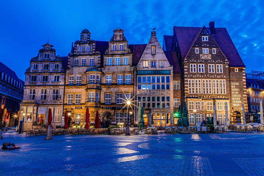 Market place old town Bremen