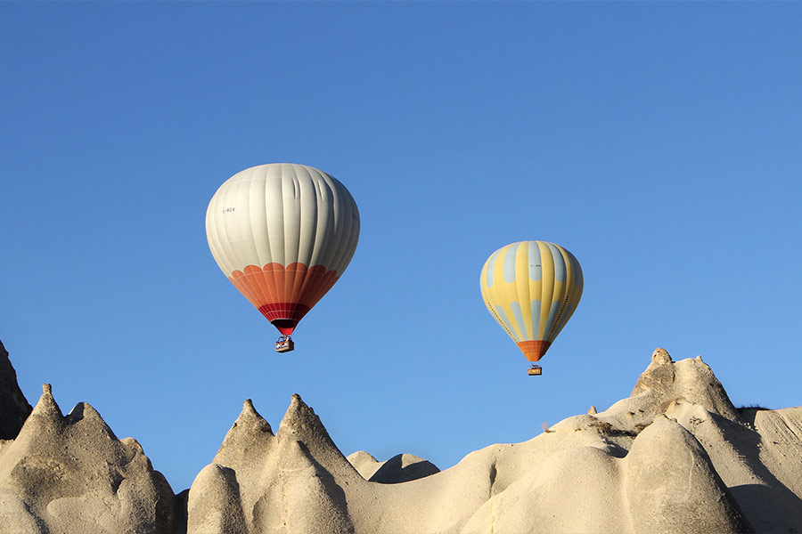 Turkey adventure with hot air balloon
