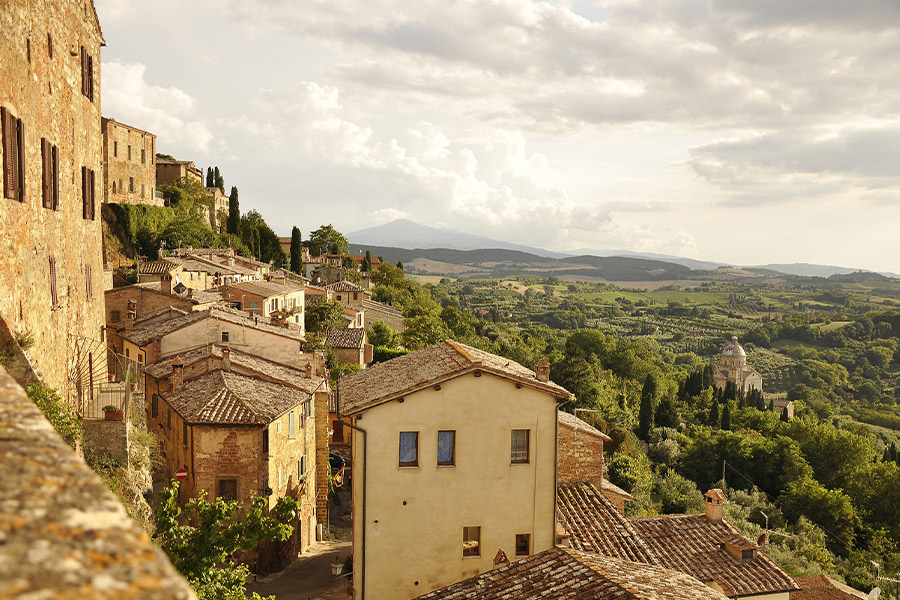 Tuscany Italy travel holidays old town houses