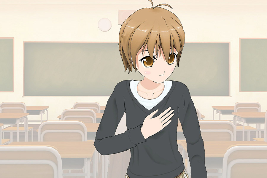 Moe woman girl anime manga cute cartoon