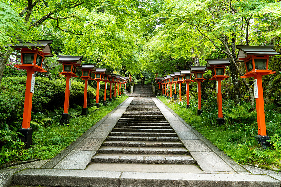 Kurama dera temple Japan