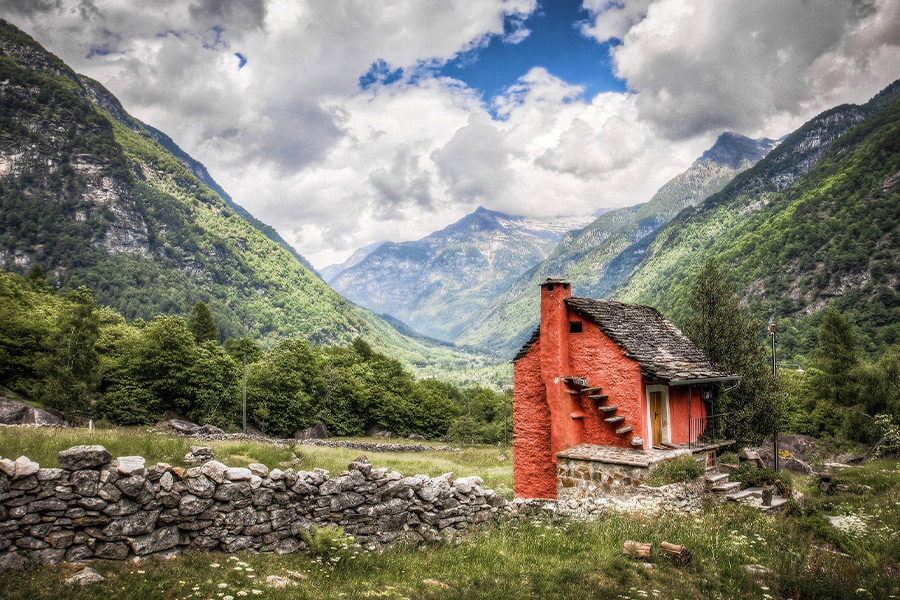 Nature mountains Switzerland