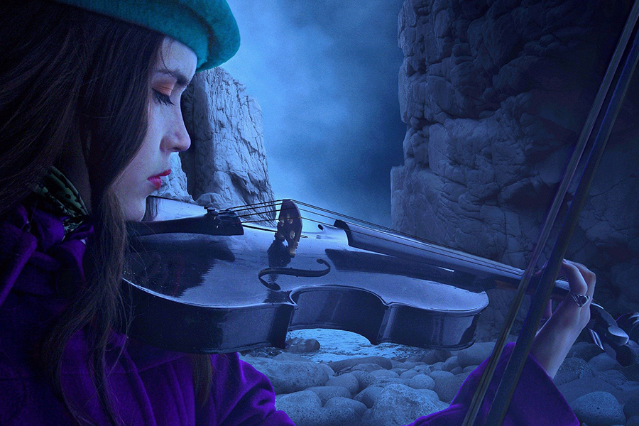 Fantasy violinist