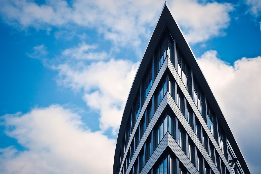 Architecture de bâtiment moderne