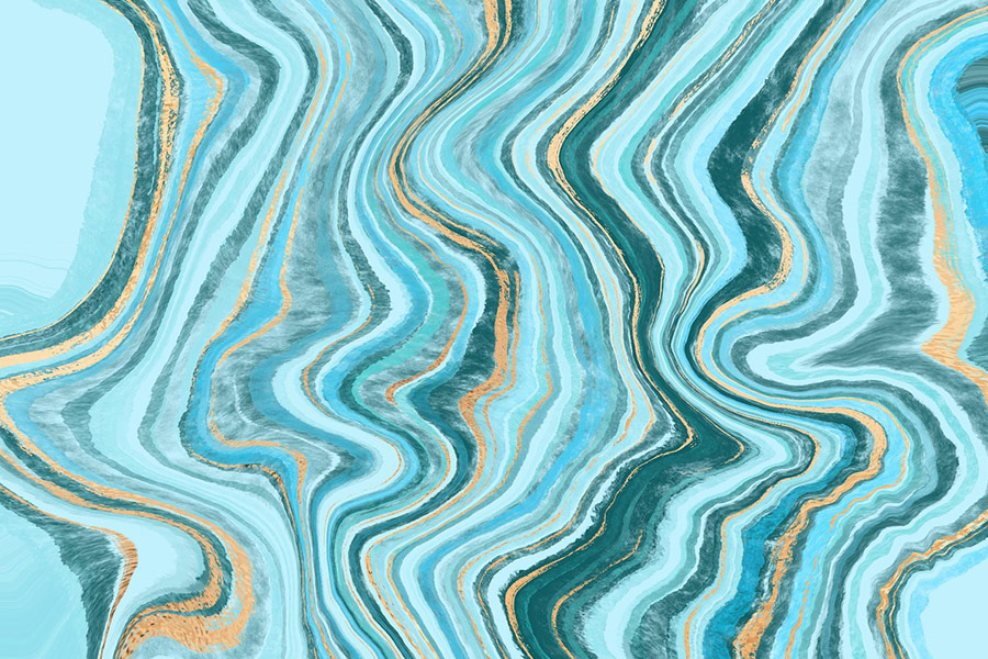 Abstrakte Abbildung aus Marmorstein