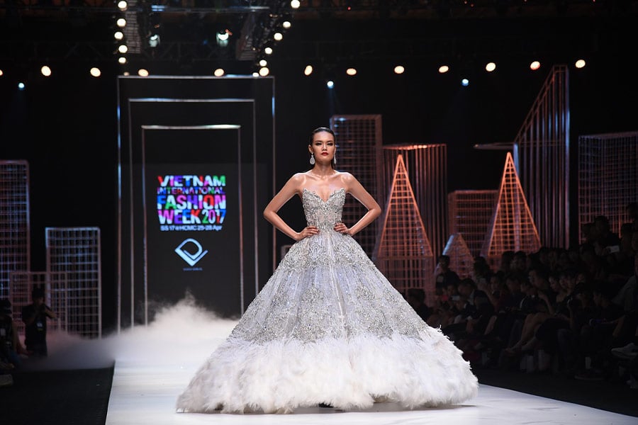 Laufsteg für Modenschauen