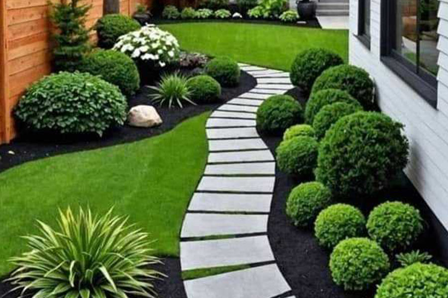 Gartenideen für den kleinen Hinterhof und Vorgarten