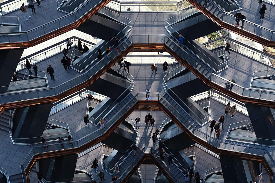 New York City het schip Hudson Yard