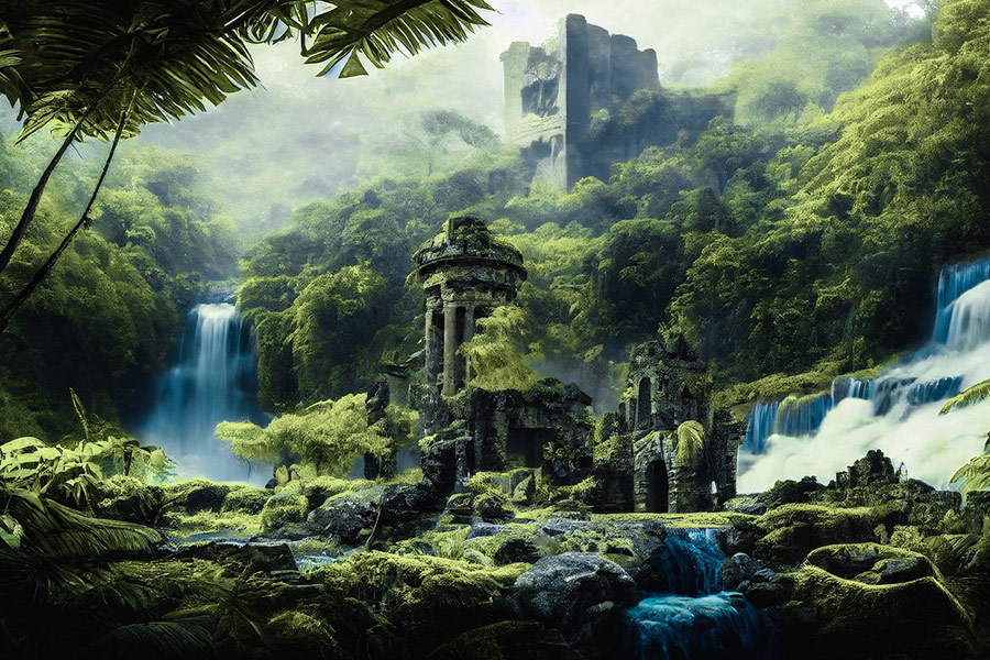 Fantasie machte Natur