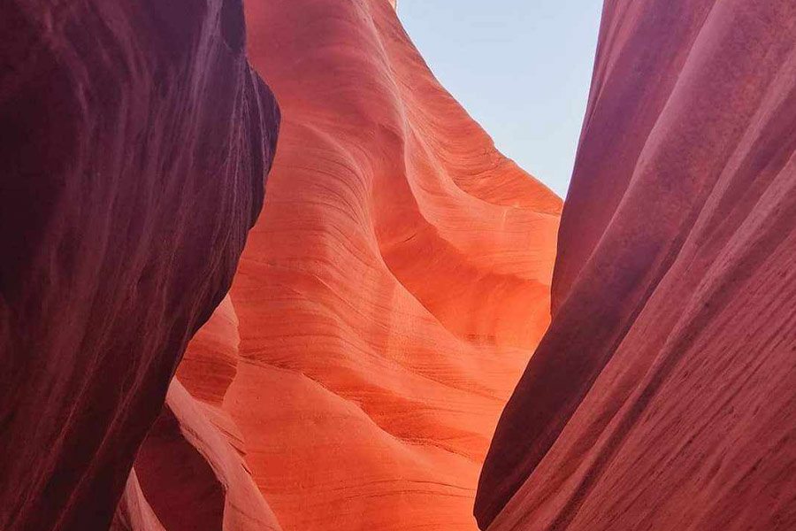 Antelope Canyon, Arizona, USA, vier