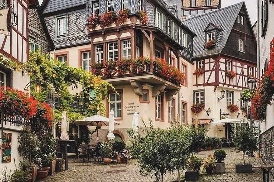 Straat van Beilstein Duitsland